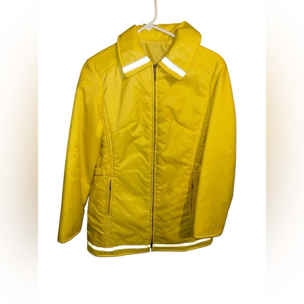 Yellow Zip-Up Jacket